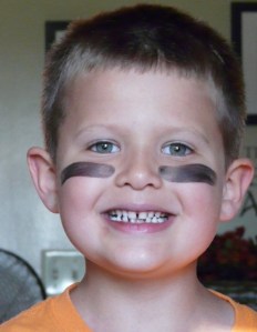 Punky loves baseball (and tee ball)