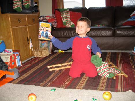 "Move that bus!" (Punky's favorite TV show is Extreme Makeover Home Edition!)