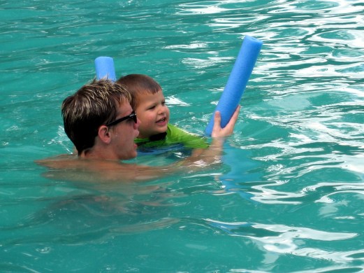 Punky on the noodle!  He loves that thing!