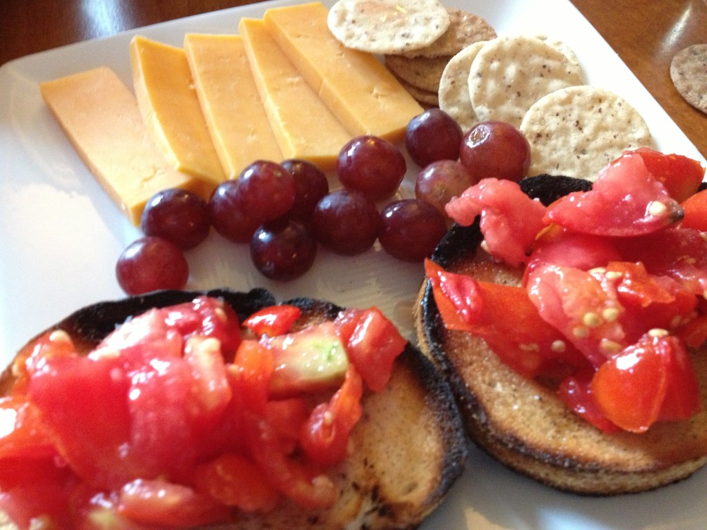 A plate ready to be served...