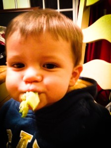 Kirby cracks me up!  Maybe his next word will be "Mama"